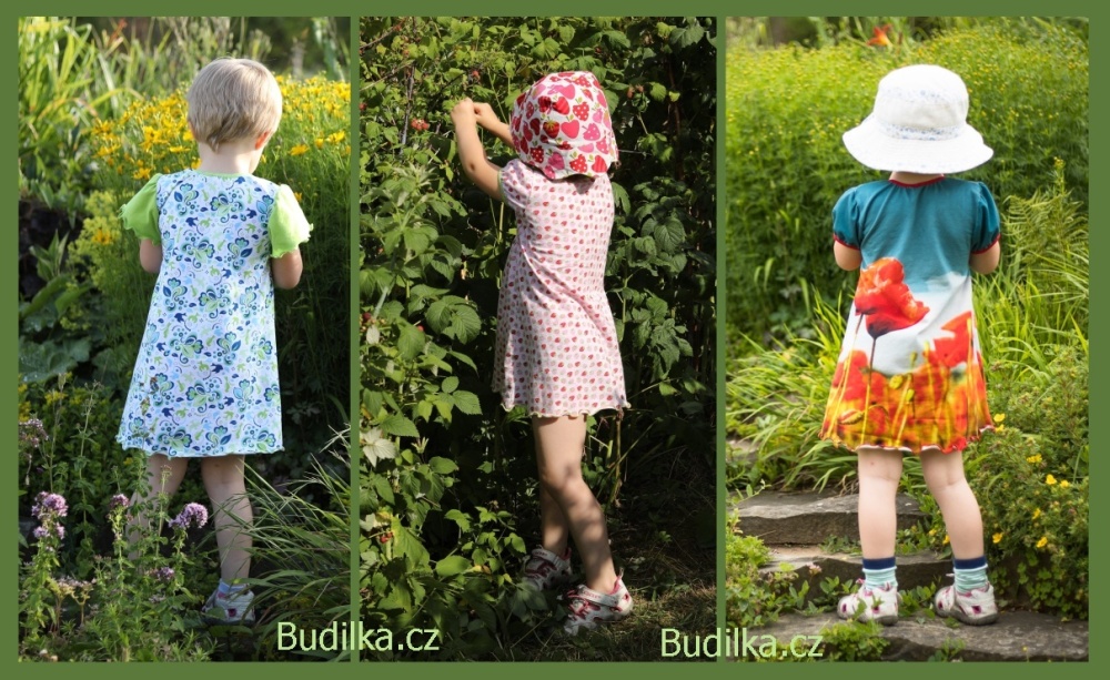 Ottobre 4/2012 šatičky - dress „Autumn Bouquet - Budilka.cz